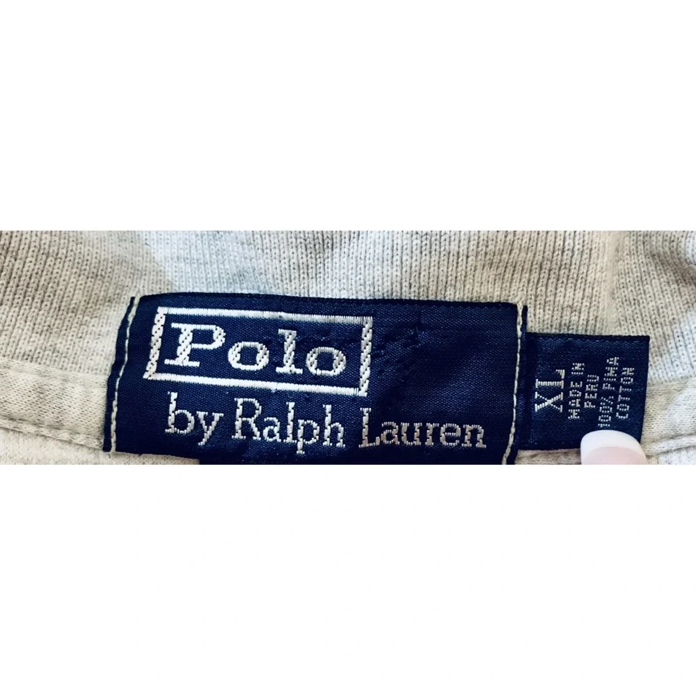 Polo Ralph Lauren Men's Size XL Golf Fit Polo Shirt Pima Cotton Beige Casual